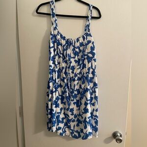 Abercrombie & Fitch Tie Front Mini Dress